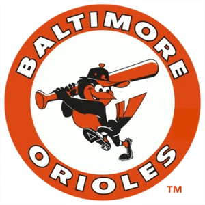 MLB Baltimore Orioles 1966 Logo Crewneck Sweatshirt S-5XL, LT-4XLT Browns New - Picture 1 of 13