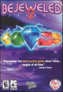 Bejeweled 2 Deluxe PC CD match jewel colored gems color matching puzzle game! - Picture 1 of 1