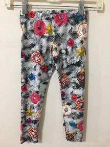Terez Donut Decor Holiday Ornament Crop Leggings Little Girl's/Kids Size L NWOT! - Picture 1 of 12
