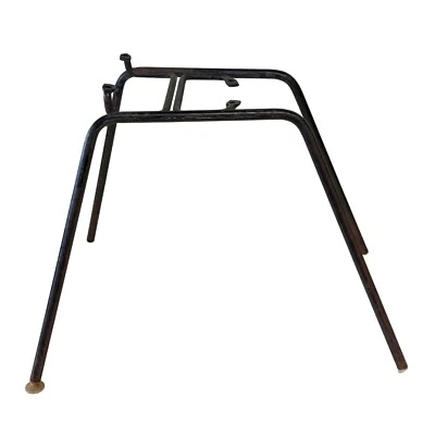 Herman Miller Eames H Base Black Wall Saver Fiberglass Chair Midcentury Modern F - Image 1 of 4