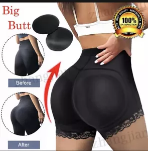 Booty Shaper Padded Underwear Panty Women's FAKE Butt Lifter & Hip Enhancer Larg - Picture 1 of 5