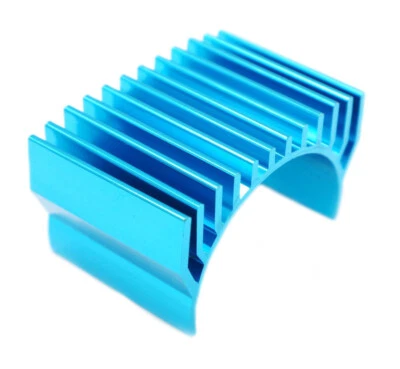 Aluminum 540 550 Motor Heatsink 1/10 RC Car Truck Buggy Install 40*40 CoolingFan - Image 1 of 4