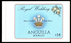ANGUILLA 446ci (SG469a) - British Royal Wedding "Complete Booklet" (pb69309) - Picture 1 of 1