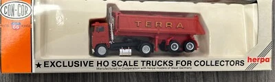 Con-Cor HO RTR #0004-001015 Tractor + Dumper Terra Short Dumper NOS! - Image 1 of 4
