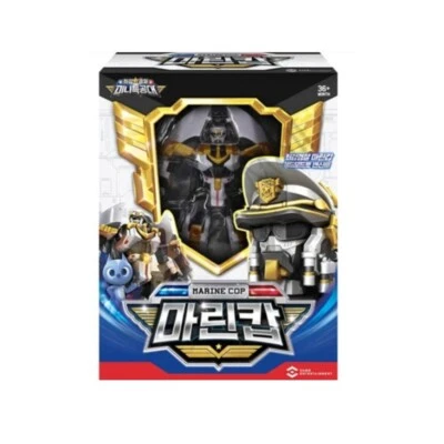 Miniforce Super Cops MARINE COP White Rescue Police Transformer Robot toy - Image 1 of 4