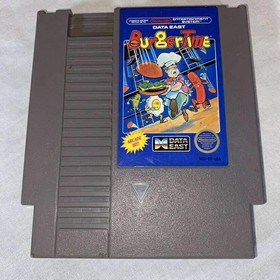 BurgerTime NES Nintendo Entertainment System Video Game Arcade Hit