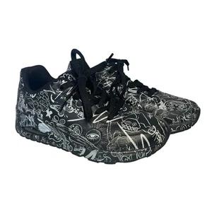 Skechers Vexx Uno Process Sketch Sneaker schwarz weiß Damen 7,5 - Bild 1 von 7