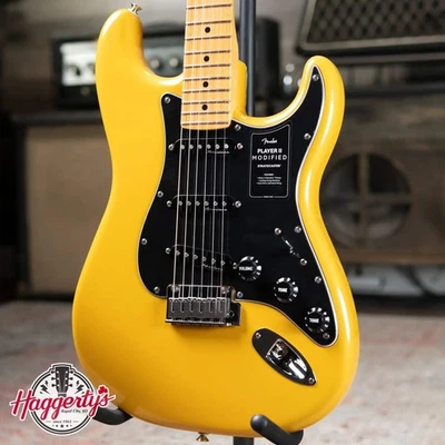 Fender Player II Modified Stratocaster, Maple Fingerboard - Sunshine Yellow with - Image 1 of 4