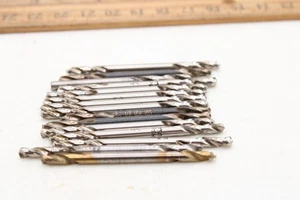 Unbranded 16 Piece Assorted 1/8" Stubby Body Panel Drill Bit w/ Double Ends - Picture 1 of 4