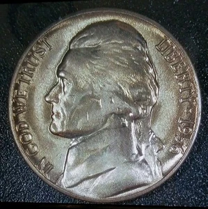 1956-D BU *Error* Jefferson Nickel D/D RPM ~ Free Shipping! - Picture 1 of 9