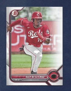 Bowman Draft Elly de la Cruz 2022 BD-80 como nuevo o mejor envío .99 Y088 - Imagen 1 de 2