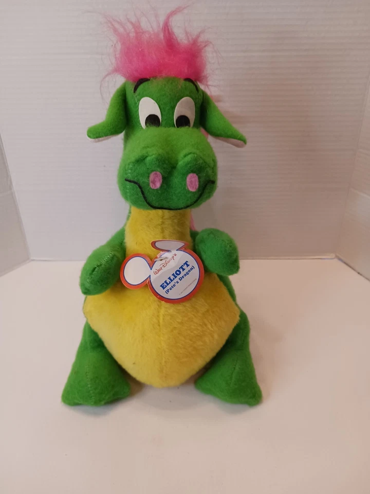 Pete's Dragon Disney Vintage California Stuffed Toys Plush 14" Elliot 1970s Tag - Image 1 of 4