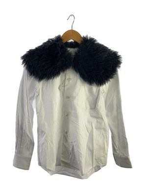 Comme des Garcons 23AW/Eco-мех док-рубашка/рубашка с длинным рукавом/XS/хлопок/белый/G - Изображение 1 из 4