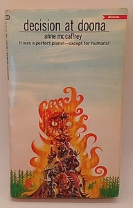 Signed! Decision at Doona by Anne McCaffrey (1969, Ballantine) - Picture 1 of 4