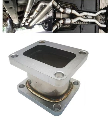 Stainless steel Turbo Charger Turbo Manifold Flange T4 to T4 Adapter Conversion Foto 1 de 4
