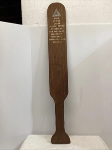 Vintage Holz Bruderschaft Paddel - 1964 Spring Class - Bild 1 von 7