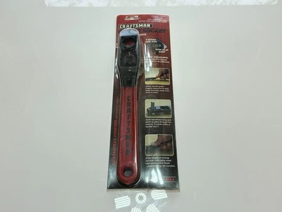 Nuevo de Lote Antiguo Craftsman Tools USA 43382 Raro Enchufe de Bolsillo Antideslizante, Agarre Rojo, Sellado NUEVO Foto 1 de 4