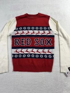 Boston Red Sox New Wicked Ugly Sweater Christmas Holiday Baseball-MLB Medium - Bild 1 von 3