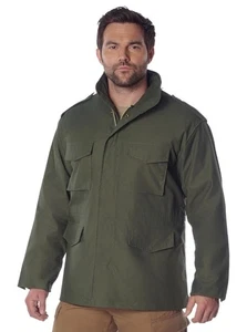 Rothco Men Medium M65 Field Jacket Ultra Force Olive Drab Army Tactical USA NEW - Picture 1 of 20