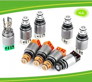 Juego de solenoides de transmisión 9* 8HP45 8HP70 Audi Q7 Jaguar XJ Range Rover reconstruido - Imagen 1 de 4