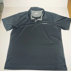 Columbia Omni Wick Herren Poloshirt Schwarz Grau Polyester XL Kurzarm - Bild 1 von 9