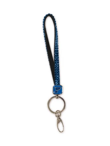 St. Louis Blues NHL WinCraft Team Colors Crystal Bling Key Strap Keychain Cover