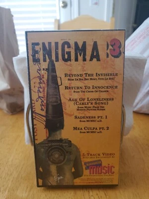 ENIGMA 3 promo VHS Music Video Compilation 1996 Blockbuster exclusive Virgin  - Image 1 of 4
