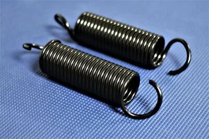 1967 1968 1969 CHEVROLET CAMARO POWDER COATED STANDARD HOOD HINGE SPRING SET NEW - Picture 1 of 1