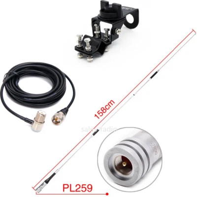 Diamond SG7900 VHF/UHF 144/430MHz Ham Radio High Gain Antenna RB46 Base 5M Cable - Image 1 of 4