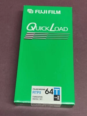 [Unused]  Fujifilm Fujichrome Quick Load 64T Type II RTPII 4x5 20 From JAPAN - Image 1 of 4