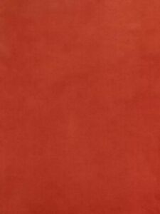 John Lewis Fabric Orange Plush Velvet 2.8 x 1.4 m 