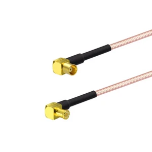 MCX Male to MCX Female Right Angle RA High quality 1m long pigtail cable RG316 - Picture 1 of 3