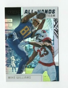 2019 Score Football ALL-HANDS TEAM - MIKE WILLIAMS LOS ANGELES CHARGERS #7 - Picture 1 of 4