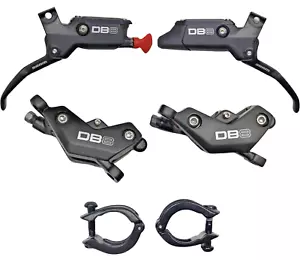 Set freni a disco SRAM DB8 4 pistoncini MTB anteriore e posteriore 860mm anteriore x 1990mm posteriore - Foto 1 di 8