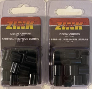 ZINK Calls DECOY CRIMPS-2 packs of 24-Brand New! - Picture 1 of 1