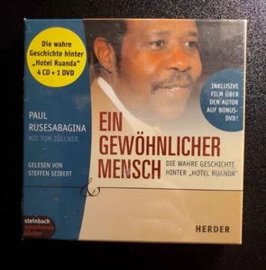 Ein gewöhnlicher Mensch, 4 CDs + DVD von Paul Rusesabagina Oscar Schinder Afrika - Bild 1 von 2