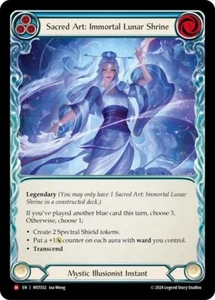 Sacred Art: Immortal Lunar Shrine - MST032 NM - FaB Flesh and Blood - Picture 1 of 1