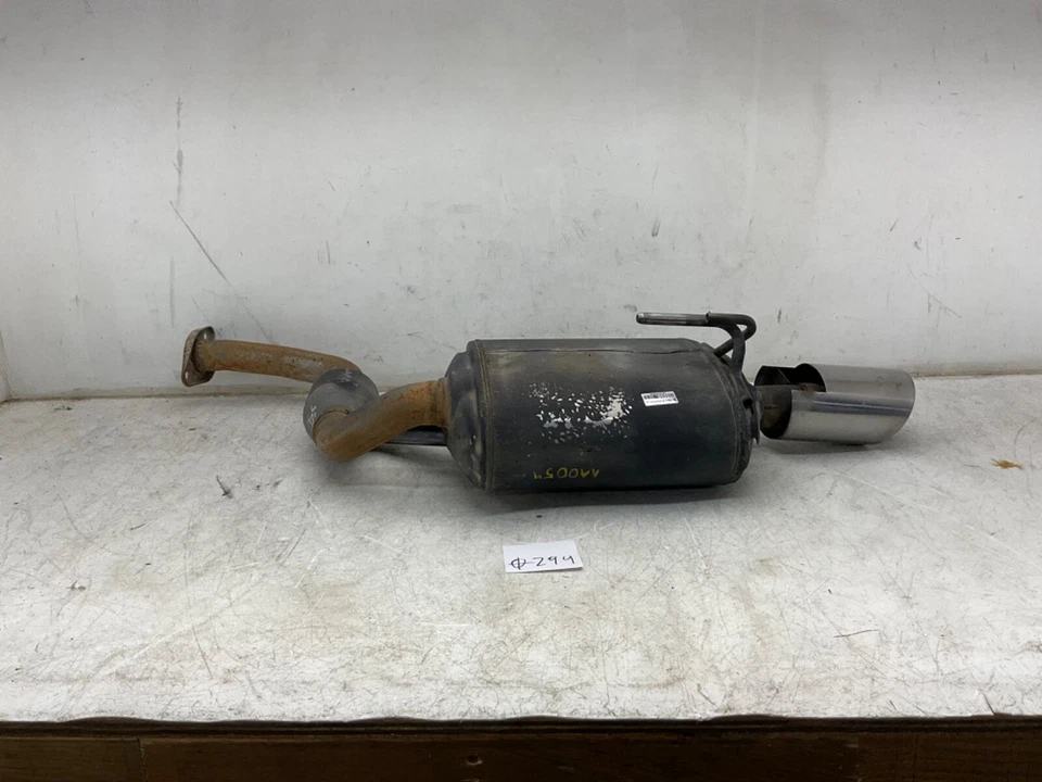 *DAMAGED* 2009 NISSAN MAXIMA REAR DRIVER LH SIDE 3.5L V6 EXHAUST MUFFLER OEM Foto 1 de 4