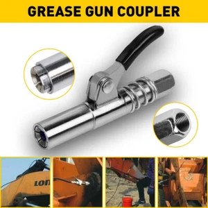 Grease Coupler Heavy-Duty Quick Release Grease Gun Coupler NPTI/8 10000PSI - QW - Picture 1 of 7