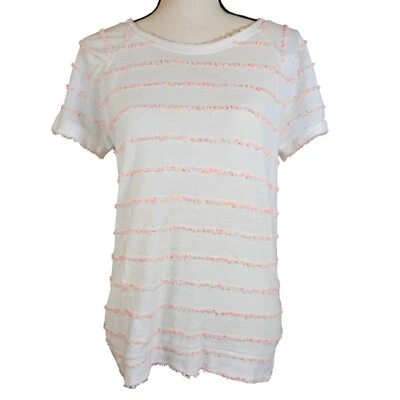 Marc by Marc Jacob's Fluro Flecked Top,  Wicken White/Multicolor, Size Small - Image 1 of 4