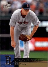 2009 Upper Deck Boston Red Sox Baseball Card #52 Jonathan Papelbon