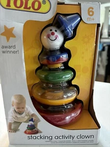 TOLO Education SPIELZEUG Stapel Activity Clown NEU - Bild 1 von 9