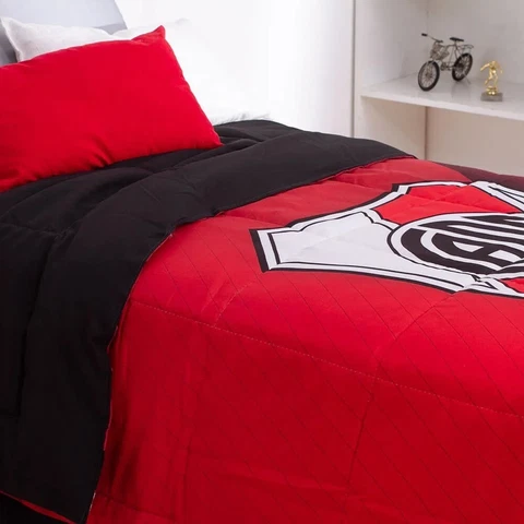 River Plate Soccer Argentin Single Duvet Cover bedding Set Reversible 1 1/2 CARP Cover