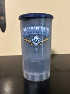 2008 WORLD SERIES Phillies Rays Plastic Mug X-LARGE - Picture 1 of 3