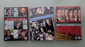Without a Trace Dvd Season 1 (Opened)-3 And 6 (sealed) box sets Region 2 - Imagen 1 de 8