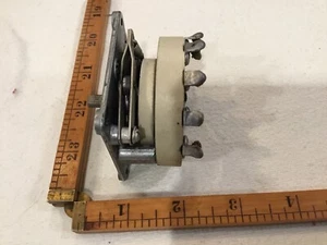 One Vintage GE Heavy Duty Ceramic Rotary Switch 6 Position Military - Picture 1 of 4