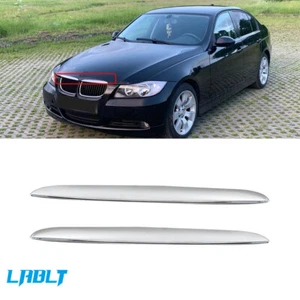 LABLT Front Hood Chrome Cover For 2006-2008 BMW E90 E91 3-Series - Picture 1 of 7