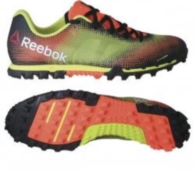 Reebok All Terrain Sprint Hombre Solar Amarillo/Naranja/Negro M43839 EE. UU. 7 Foto 1 de 4
