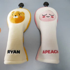 Kakao Friends Golf Soft Driver Cover Ryan Apeach - Picture 1 of 25