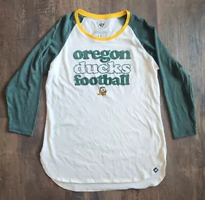 '47 University Of Oregon Ducks Football Womens Tee Shirt Size Large - Picture 1 of 5